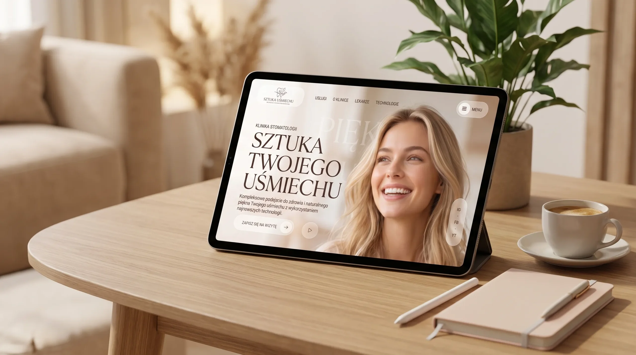 Realizacja BRANDPIXEL — projekt strony 2